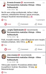 Atsiliepimai apie permanentą vilniuje